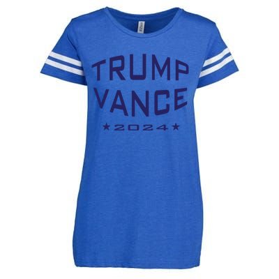 Trump Vance 2024 Gift Enza Ladies Jersey Football T-Shirt