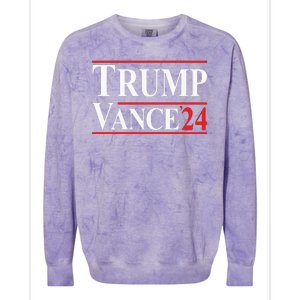 Trump Vance 24 Colorblast Crewneck Sweatshirt