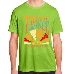 Trump Vance 2024 President Vote For A Brighter Tomorrow Adult ChromaSoft Performance T-Shirt