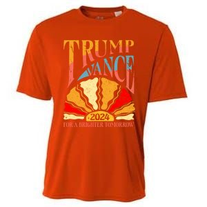 Trump Vance 2024 President Vote For A Brighter Tomorrow Cooling Performance Crew T-Shirt