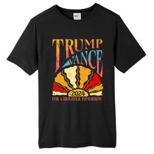 Trump Vance 2024 President Vote For A Brighter Tomorrow Tall Fusion ChromaSoft Performance T-Shirt