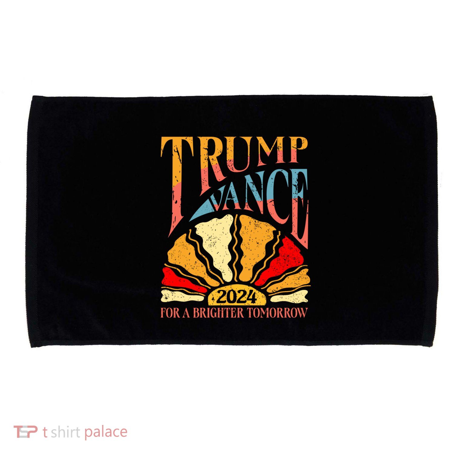 Trump Vance 2024 President Vote For A Brighter Tomorrow Microfiber Hand Towel