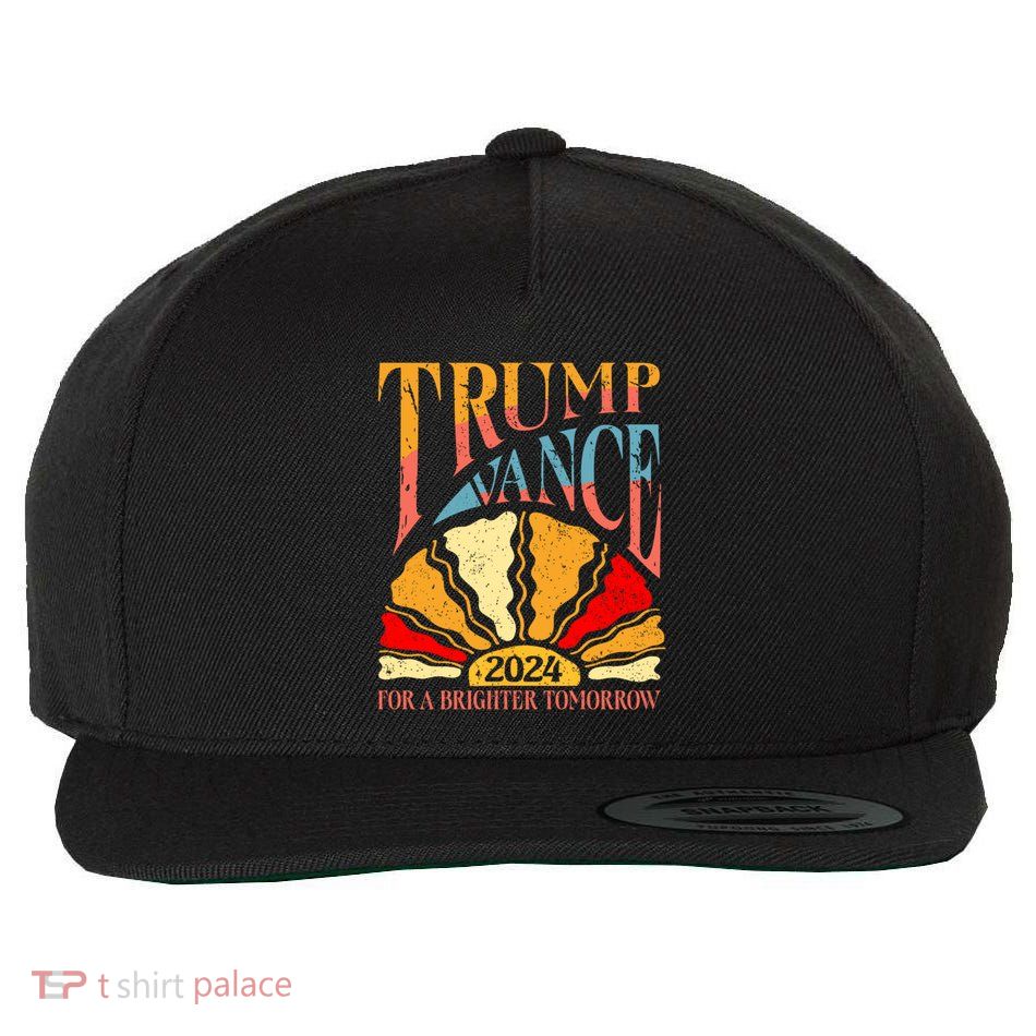 Trump Vance 2024 President Vote For A Brighter Tomorrow Wool Snapback Cap