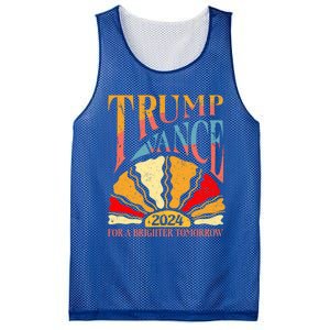 Trump Vance 2024 President Vote For A Brighter Tomorrow Mesh Reversible Basketball Jersey Tank