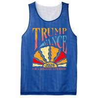 Trump Vance 2024 President Vote For A Brighter Tomorrow Mesh Reversible Basketball Jersey Tank