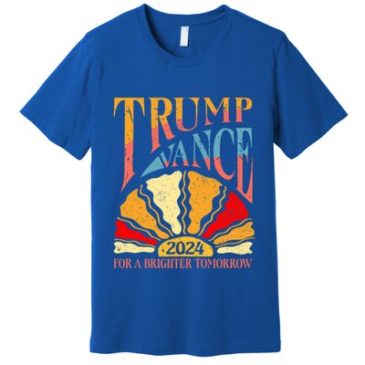 Trump Vance 2024 President Vote For A Brighter Tomorrow Premium T-Shirt