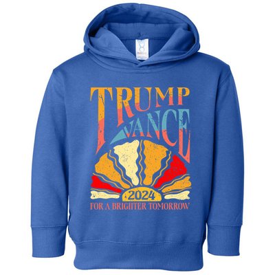 Trump Vance 2024 President Vote For A Brighter Tomorrow Toddler Hoodie