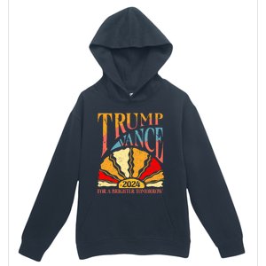 Trump Vance 2024 President Vote For A Brighter Tomorrow Urban Pullover Hoodie