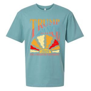 Trump Vance 2024 President Vote For A Brighter Tomorrow Sueded Cloud Jersey T-Shirt