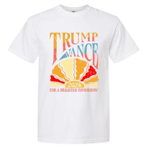 Trump Vance 2024 President Vote For A Brighter Tomorrow Garment-Dyed Heavyweight T-Shirt