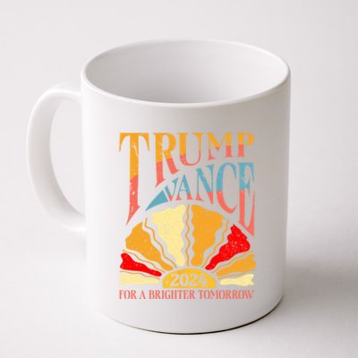 Trump Vance 2024 President Vote For A Brighter Tomorrow Coffee Mug