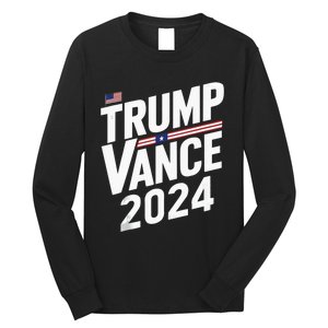 Trump Vance 2024 Election Donald Trump Jd Vance 2024 Long Sleeve Shirt