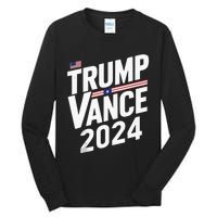 Trump Vance 2024 Election Donald Trump Jd Vance 2024 Tall Long Sleeve T-Shirt