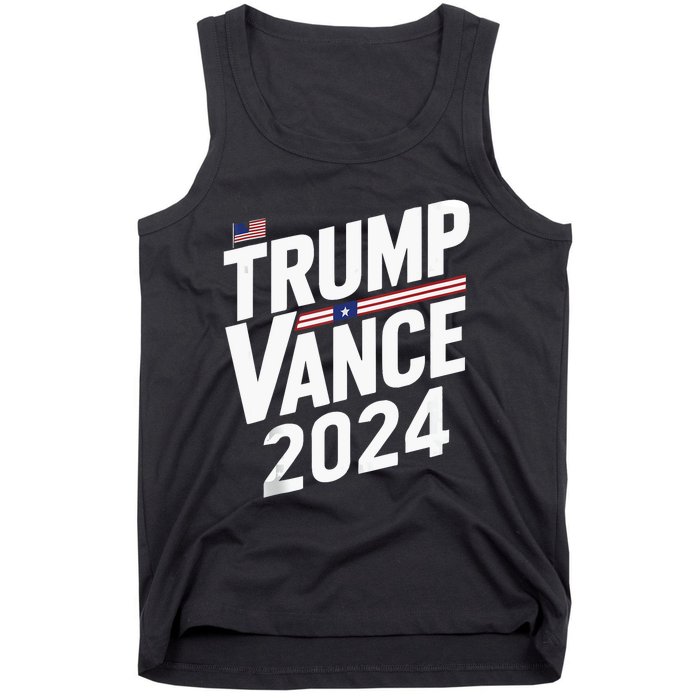 Trump Vance 2024 Election Donald Trump Jd Vance 2024 Tank Top