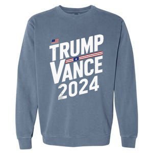 Trump Vance 2024 Election Donald Trump Jd Vance 2024 Garment-Dyed Sweatshirt