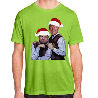 Trump Vance 2024 Brothers Santa Funny Trump Vance Christmas Adult ChromaSoft Performance T-Shirt