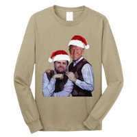 Trump Vance 2024 Brothers Santa Funny Trump Vance Christmas Long Sleeve Shirt