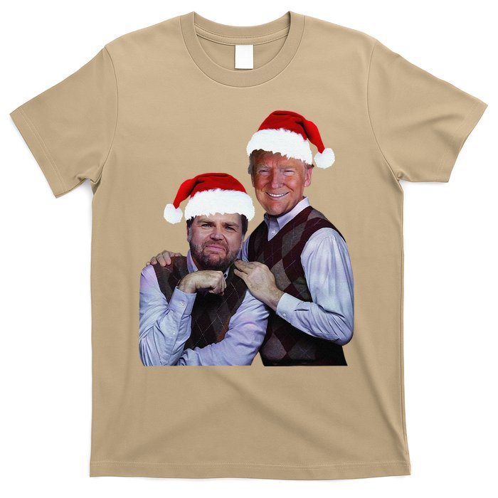 Trump Vance 2024 Brothers Santa Funny Trump Vance Christmas T-Shirt