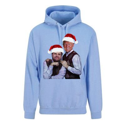 Trump Vance 2024 Brothers Santa Funny Trump Vance Christmas Unisex Surf Hoodie