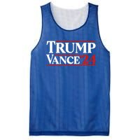 Trump Vance 2024 Donald Trump J D Vance For President Gift Mesh Reversible Basketball Jersey Tank