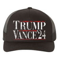 Trump Vance 24 Vintage Retro 2024 Yupoong Adult 5-Panel Trucker Hat