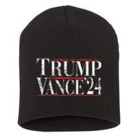 Trump Vance 24 Vintage Retro 2024 Short Acrylic Beanie