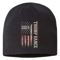 Trump Vance 2024 President Trump Supporter Re Election Sustainable Beanie