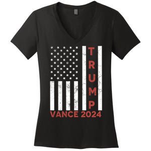 Trump Vance 2024 Women's V-Neck T-Shirt