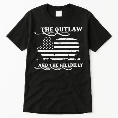 Trump Vance 2024 Outlaw Hillbilly Tall T-Shirt