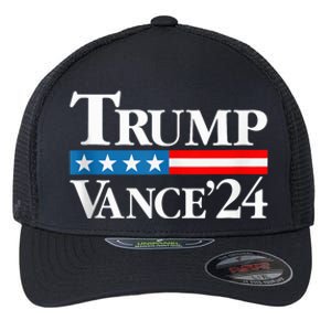 Trump Vance 2024 For President Vp Usa Election Patriotic Flexfit Unipanel Trucker Cap