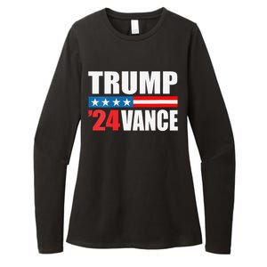 Trump Vance 2024 For President Vp Usa Election Patriotic Womens CVC Long Sleeve Shirt