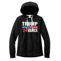 Trump Vance 2024 For President Vp Usa Election Patriotic Women's Fleece Hoodie