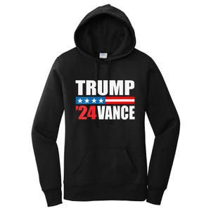 Trump Vance 2024 For President Vp Usa Election Patriotic Women's Pullover Hoodie