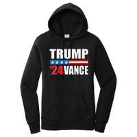 Trump Vance 2024 For President Vp Usa Election Patriotic Women's Pullover Hoodie