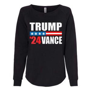 Trump Vance 2024 For President Vp Usa Election Patriotic Womens California Wash Sweatshirt