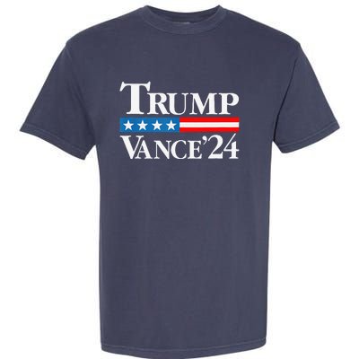 Trump Vance 2024 For President Vp Usa Election Patriotic Garment-Dyed Heavyweight T-Shirt