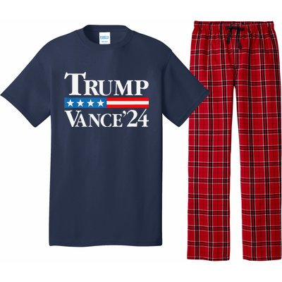 Trump Vance 2024 For President Vp Usa Election Patriotic Pajama Set