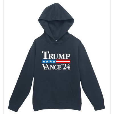 Trump Vance 2024 For President Vp Usa Election Patriotic Urban Pullover Hoodie