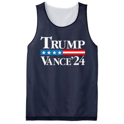 Trump Vance 2024 For President Vp Usa Election Patriotic Mesh Reversible Basketball Jersey Tank