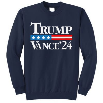 Trump Vance 2024 For President Vp Usa Election Patriotic Tall Sweatshirt