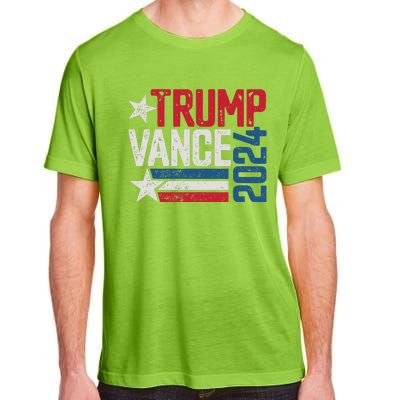 Trump Vance 2024 S Vintage Distressed Trump Vance 2024 Adult ChromaSoft Performance T-Shirt