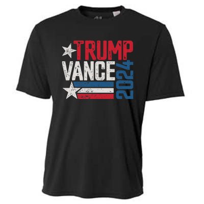 Trump Vance 2024 S Vintage Distressed Trump Vance 2024 Cooling Performance Crew T-Shirt