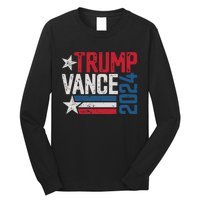 Trump Vance 2024 S Vintage Distressed Trump Vance 2024 Long Sleeve Shirt