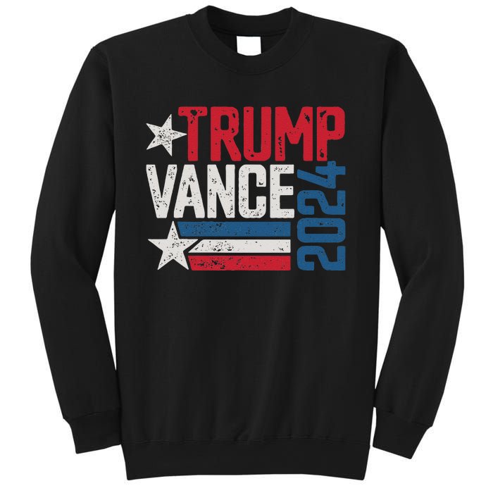 Trump Vance 2024 S Vintage Distressed Trump Vance 2024 Sweatshirt