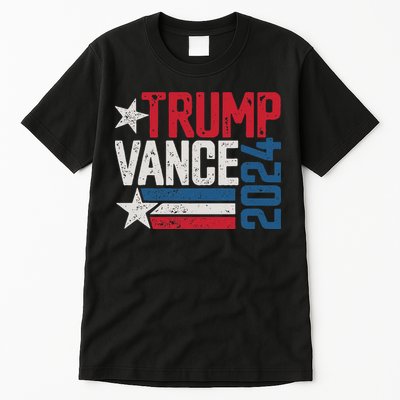 Trump Vance 2024 S Vintage Distressed Trump Vance 2024 Tall T-Shirt