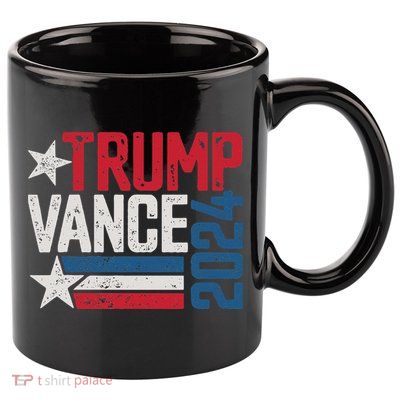 Trump Vance 2024 S Vintage Distressed Trump Vance 2024 11oz C Handle Ceramic Mug