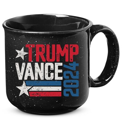 Trump Vance 2024 S Vintage Distressed Trump Vance 2024 15oz Campfire Ceramic Mug