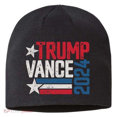 Trump Vance 2024 S Vintage Distressed Trump Vance 2024 Sustainable Beanie