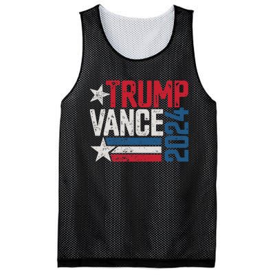 Trump Vance 2024 S Vintage Distressed Trump Vance 2024 Mesh Reversible Basketball Jersey Tank