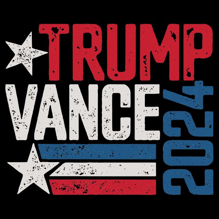 Trump Vance 2024 S Vintage Distressed Trump Vance 2024 Poster